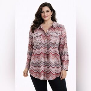 NEW Elementz Stripe Button Down Shirt